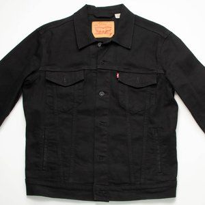 Black Levi’s Trucker Jean Jacket - Men’s Size Medium